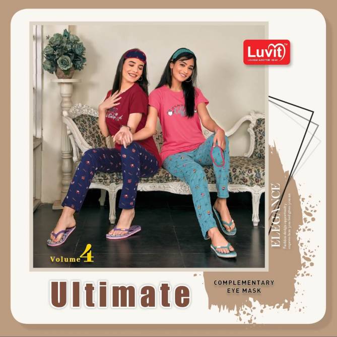 Luvit Ultimate 4 Night WearPure Sinker Night Suits Collection